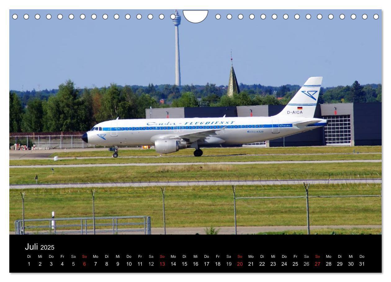 Bild: 9783435818860 | Giganten der Lüfte am Airport Stuttgart (Wandkalender 2025 DIN A4...