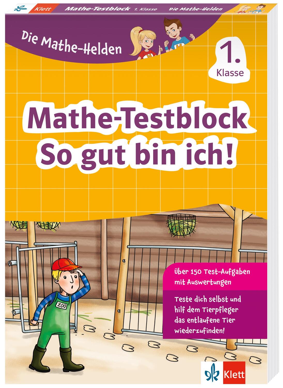 Cover: 9783129496800 | Die Mathe-Helden: Mathe-Testblock So gut bin ich! 1. Klasse | Buch