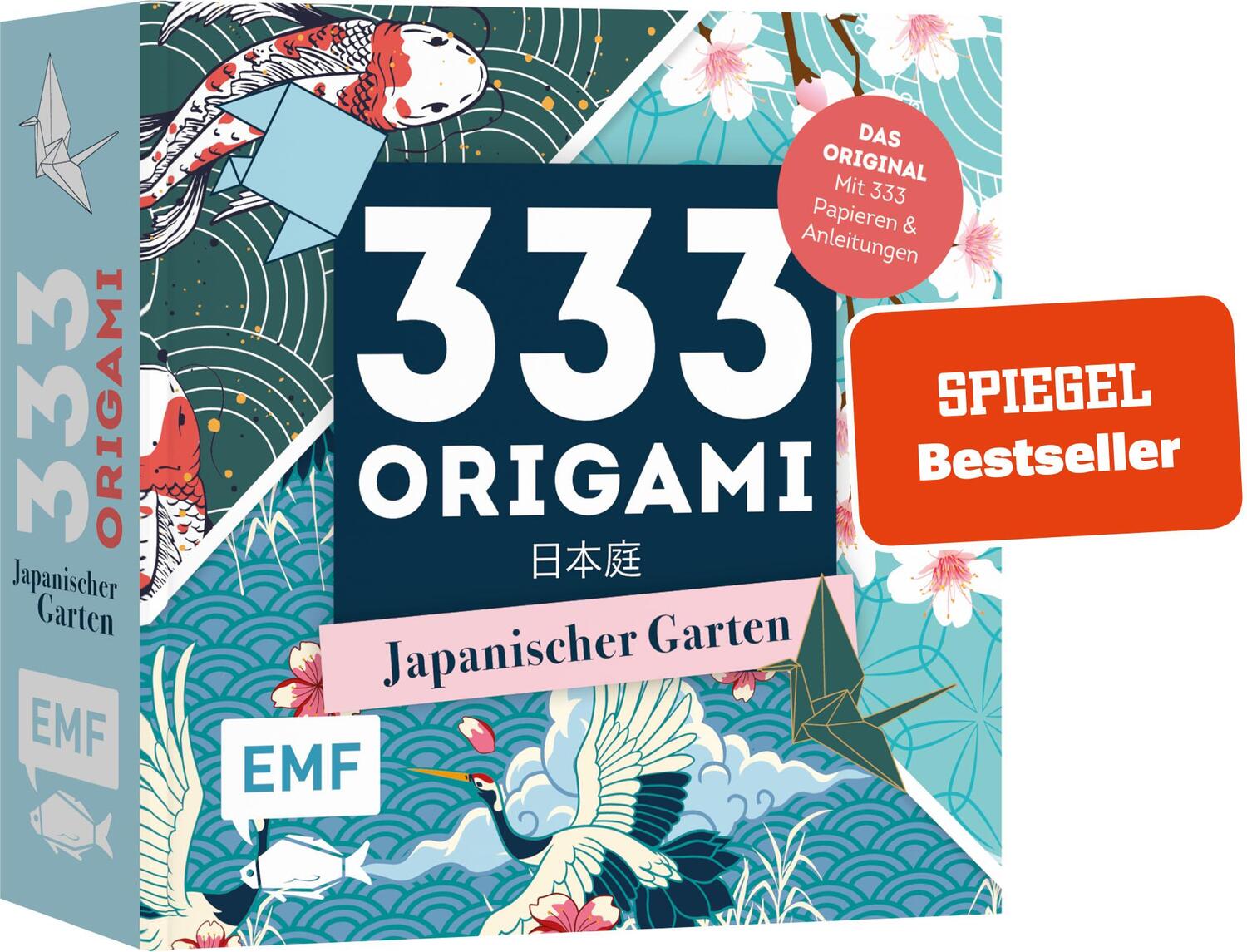 Cover: 9783745921526 | 333 Origami - Japanischer Garten - Zauberschöne Papiere falten für...