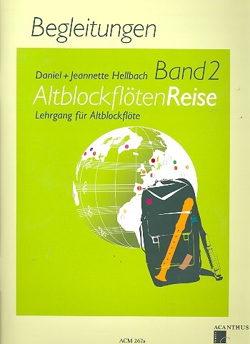 Cover: 9990051821796 | AltblockflötenReise 2 | Hellbach | Broschüre | 52 S. | Deutsch | 2013