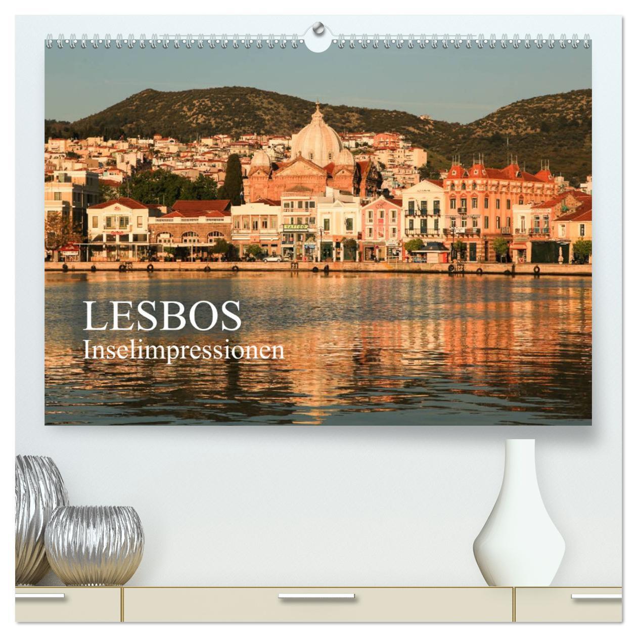 Cover: 9783383467998 | Lesbos - Inselimpressionen (hochwertiger Premium Wandkalender 2024...