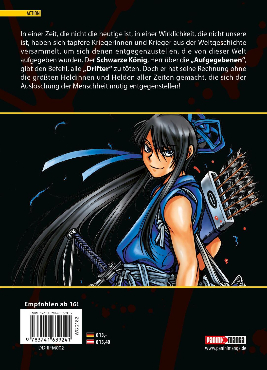 Rückseite: 9783741639241 | Drifters Max 02 | Kohta Hirano | Taschenbuch | 464 S. | Deutsch | 2024