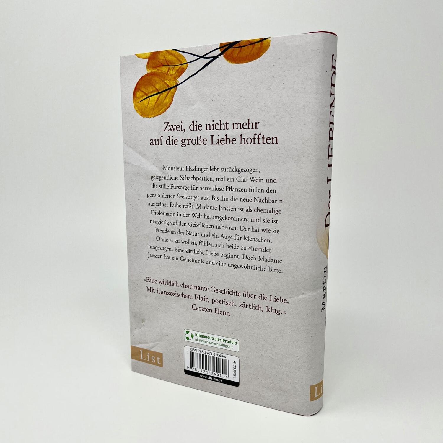 Bild: 9783471360606 | Der Liebende | Martin Ehrenhauser | Buch | 208 S. | Deutsch | 2023