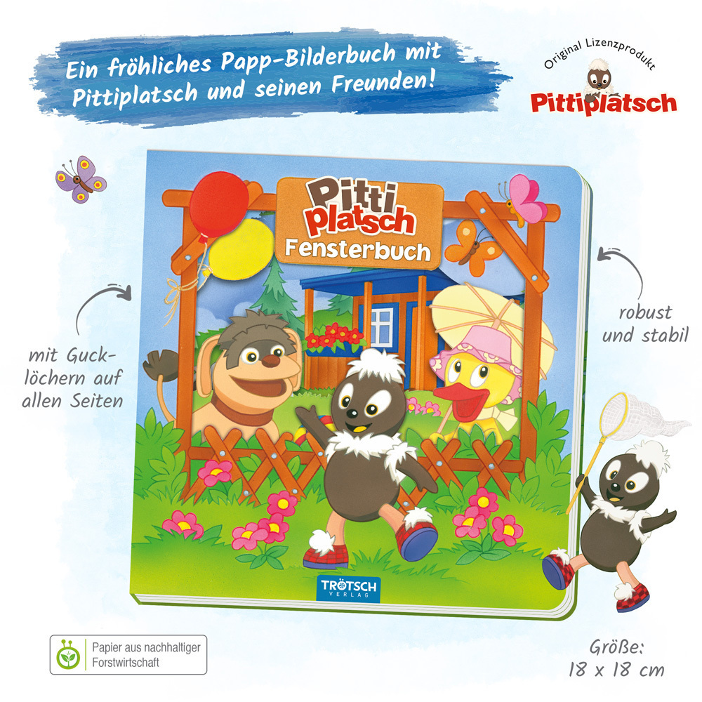 Bild: 9783965526280 | Trötsch Pittiplatsch Fensterbuch | Trötsch Verlag GmbH &amp; Co. KG | Buch