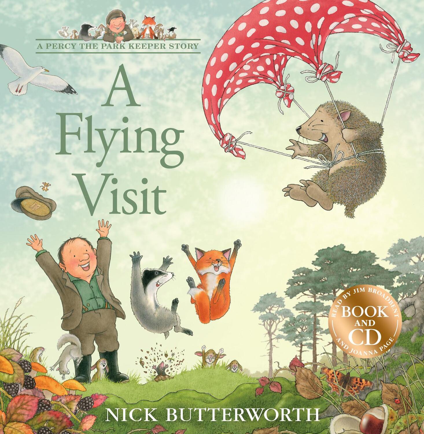 Cover: 9780008499679 | A Flying Visit | Book &amp; CD | Nick Butterworth | Taschenbuch | 2023