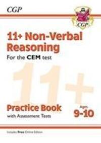 Cover: 9781789081503 | 11+ CEM Non-Verbal Reasoning Practice Book & Assessment Tests -...