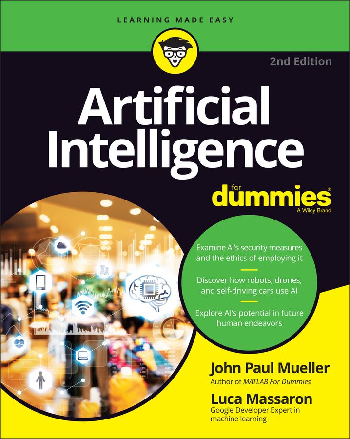 Cover: 9781119796763 | Artificial Intelligence For Dummies | John Paul/Massaron, Luca Mueller