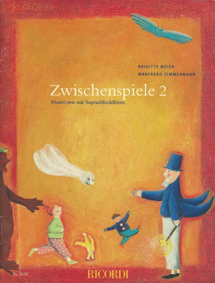 Cover: 9790204226351 | Zwischenspiele 2 | Musizieren mit Sopranblockflöten | Zimmermann