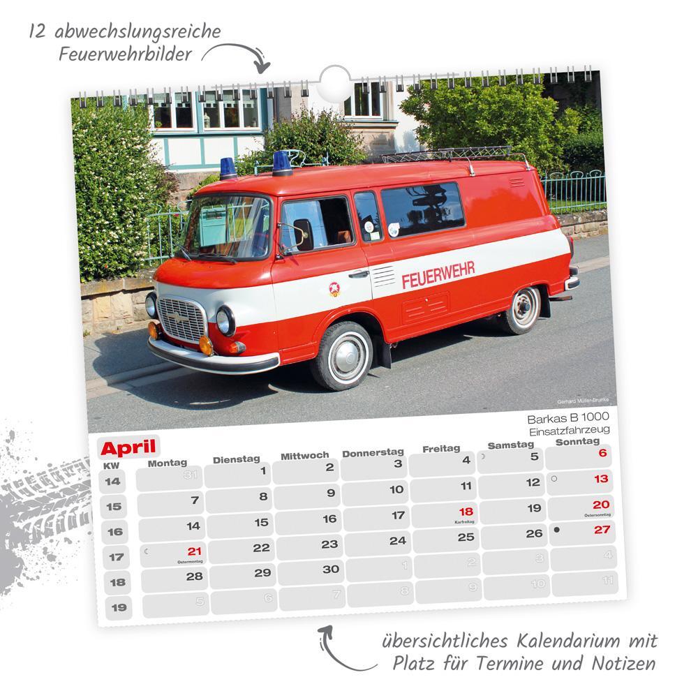 Bild: 9783988022639 | Trötsch Technikkalender Feuerwehren 2025 | KG | Kalender | 24 S.