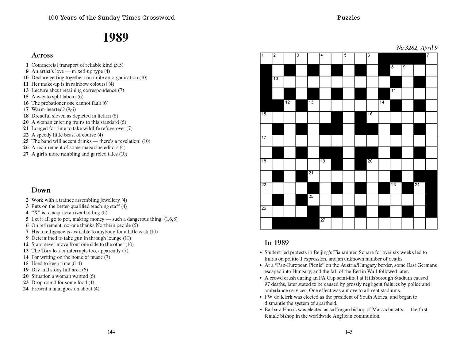 Bild: 9780008673093 | 100 Years of the Sunday Times Crossword | Peter Biddlecombe | Buch