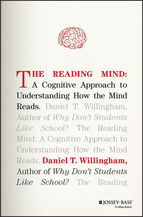 Cover: 9781119301370 | The Reading Mind | Daniel T Willingham | Buch | 256 S. | Englisch