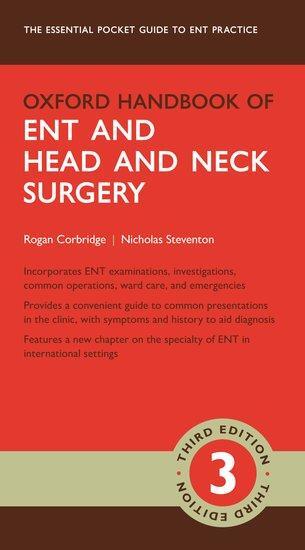 Cover: 9780198725312 | Oxford Handbook of ENT and Head and Neck Surgery | Steventon (u. a.)