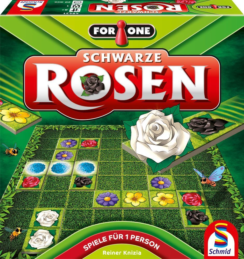 Cover: 4001504494315 | For One, Schwarze Rosen | Familienspiele | Spiel | Schachtel | 49431