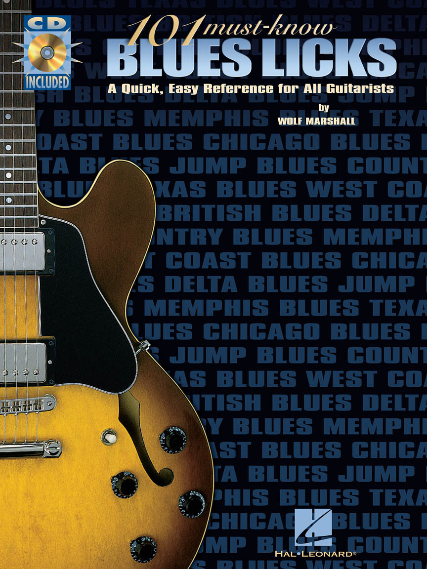 Cover: 73999953183 | 101 Must-Know Blues Licks | Guitar Educational | Buch + Online-Audio