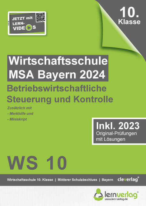 Cover: 9783743001183 | Original-Prüfungen Wirtschaftsschule Bayern 2024...