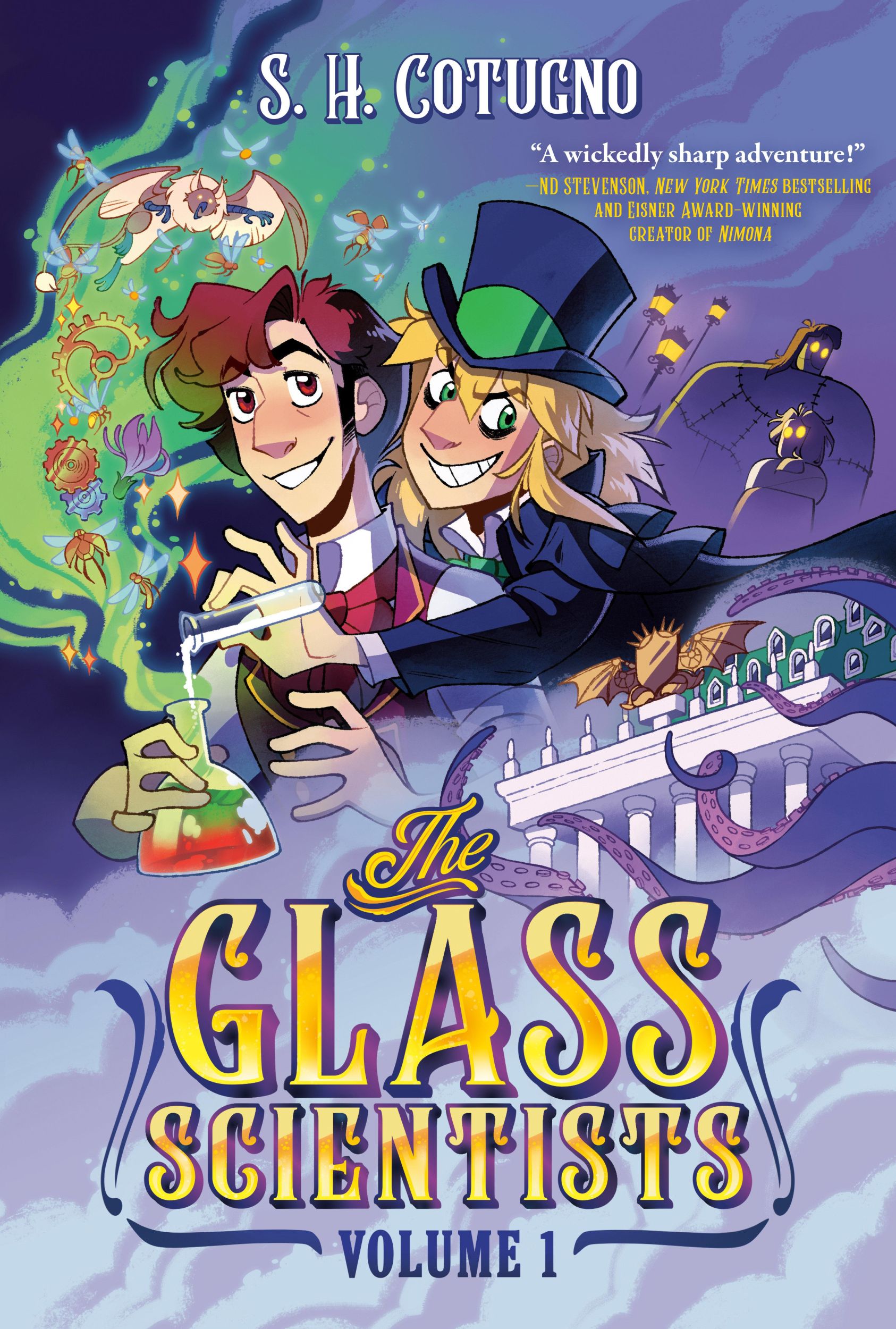 Cover: 9780593524428 | The Glass Scientists: Volume One | A Graphic Novel | S H Cotugno