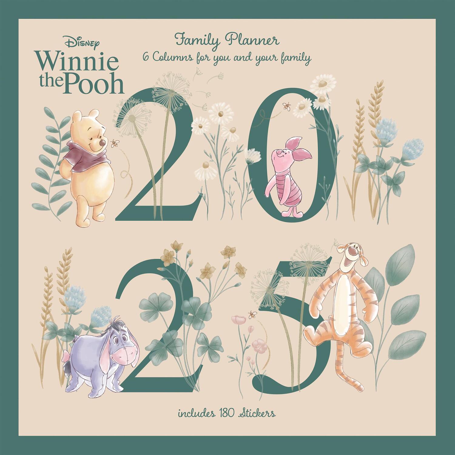 Cover: 9781804231401 | Winnie the Pooh 2025 30X30 Familienplaner | Kalender | 28 S. | Deutsch