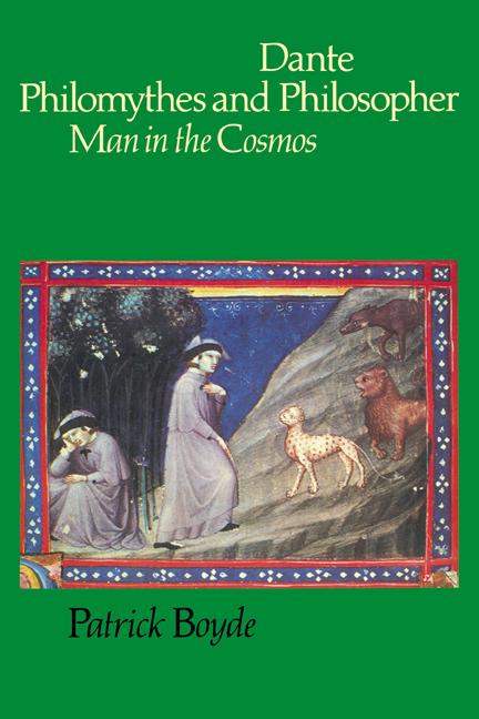 Cover: 9780521273909 | Dante Philomythes and Philosopher | Man in the Cosmos | Boyde (u. a.)