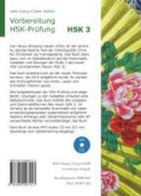 Rückseite: 9783940497413 | Vorbereitung HSK-Prüfung. HSK 3 | Hefei Huang (u. a.) | Taschenbuch