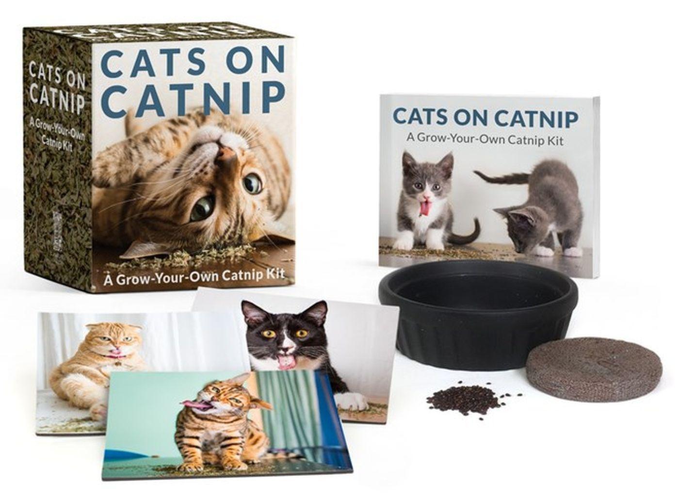 Cover: 9780762464111 | Cats on Catnip | A Grow-Your-Own Catnip Kit | Andrew Marttila | Buch