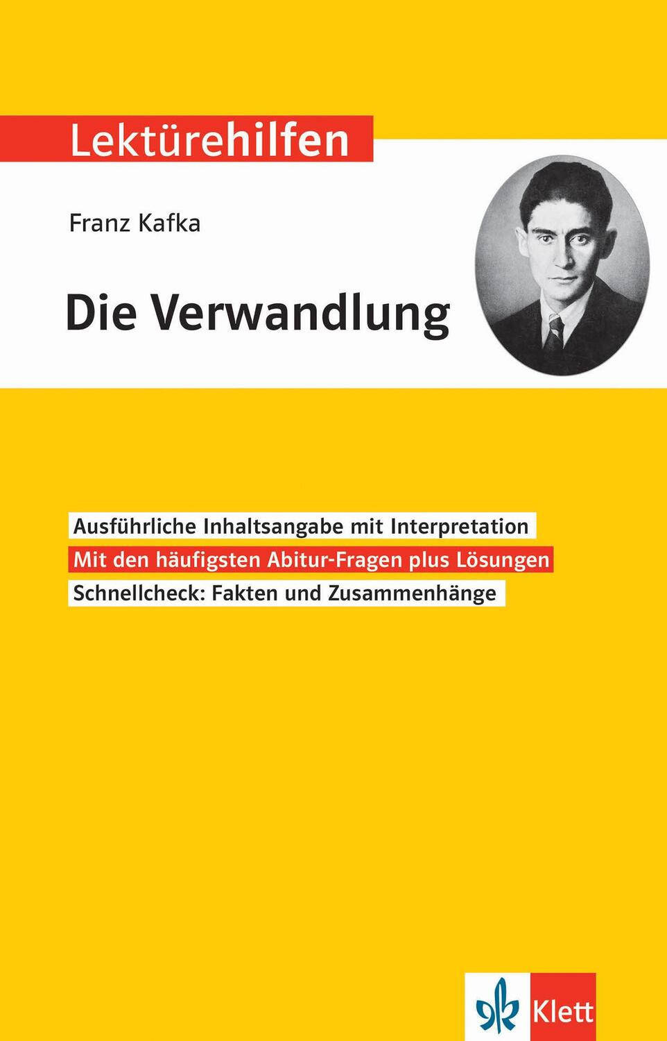Cover: 9783129231456 | Lektürehilfen Franz Kafka, "Die Verwandlung". Interpretationshilfe...