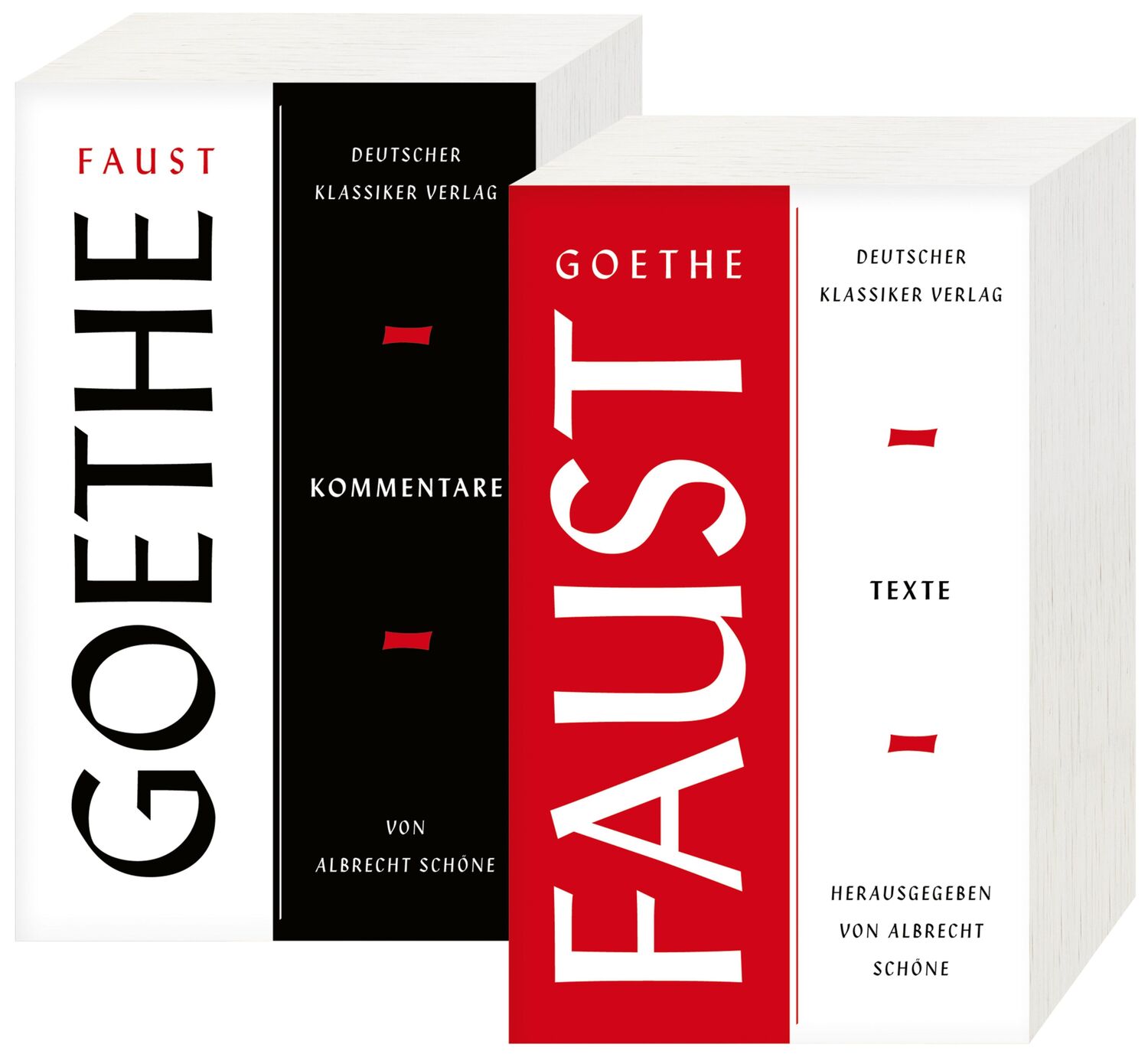 Cover: 9783618680529 | Faust. Zwei Teilbände. | Texte und Kommentare | Johann Wolfgang Goethe
