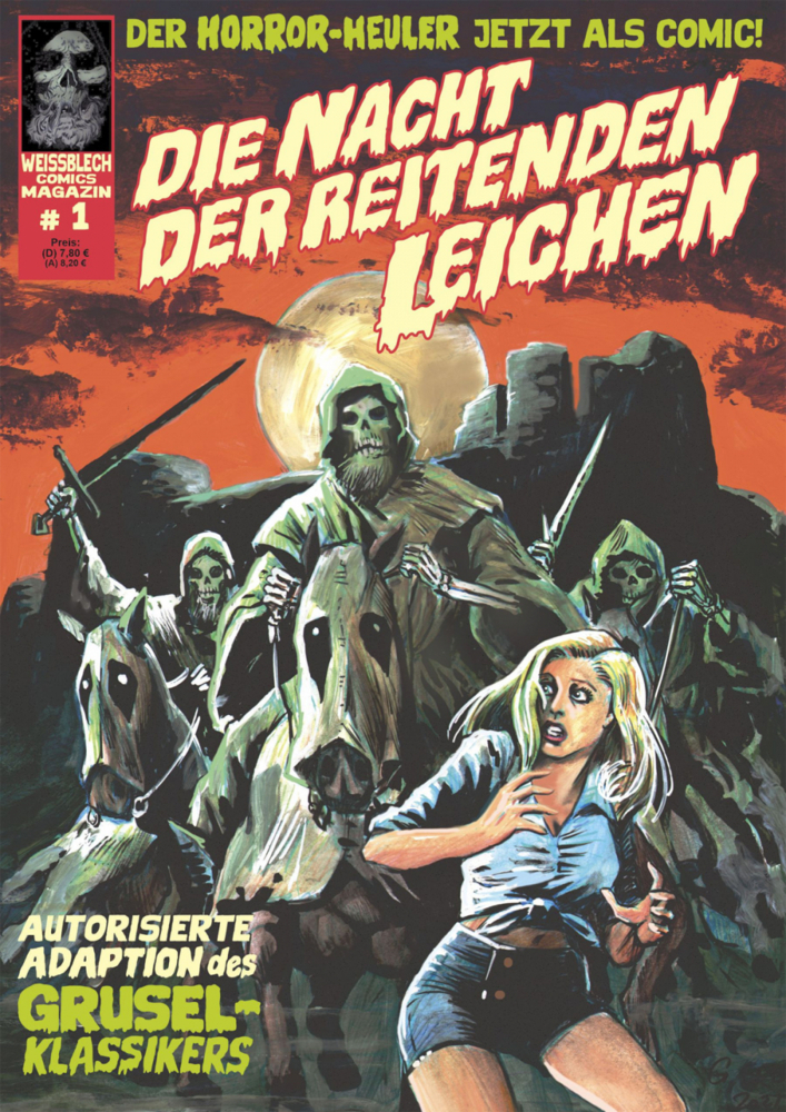 Cover: 9783869590929 | Weissblech Comics Magazin 1 | Die Nacht der reitenden Leichen | 2021