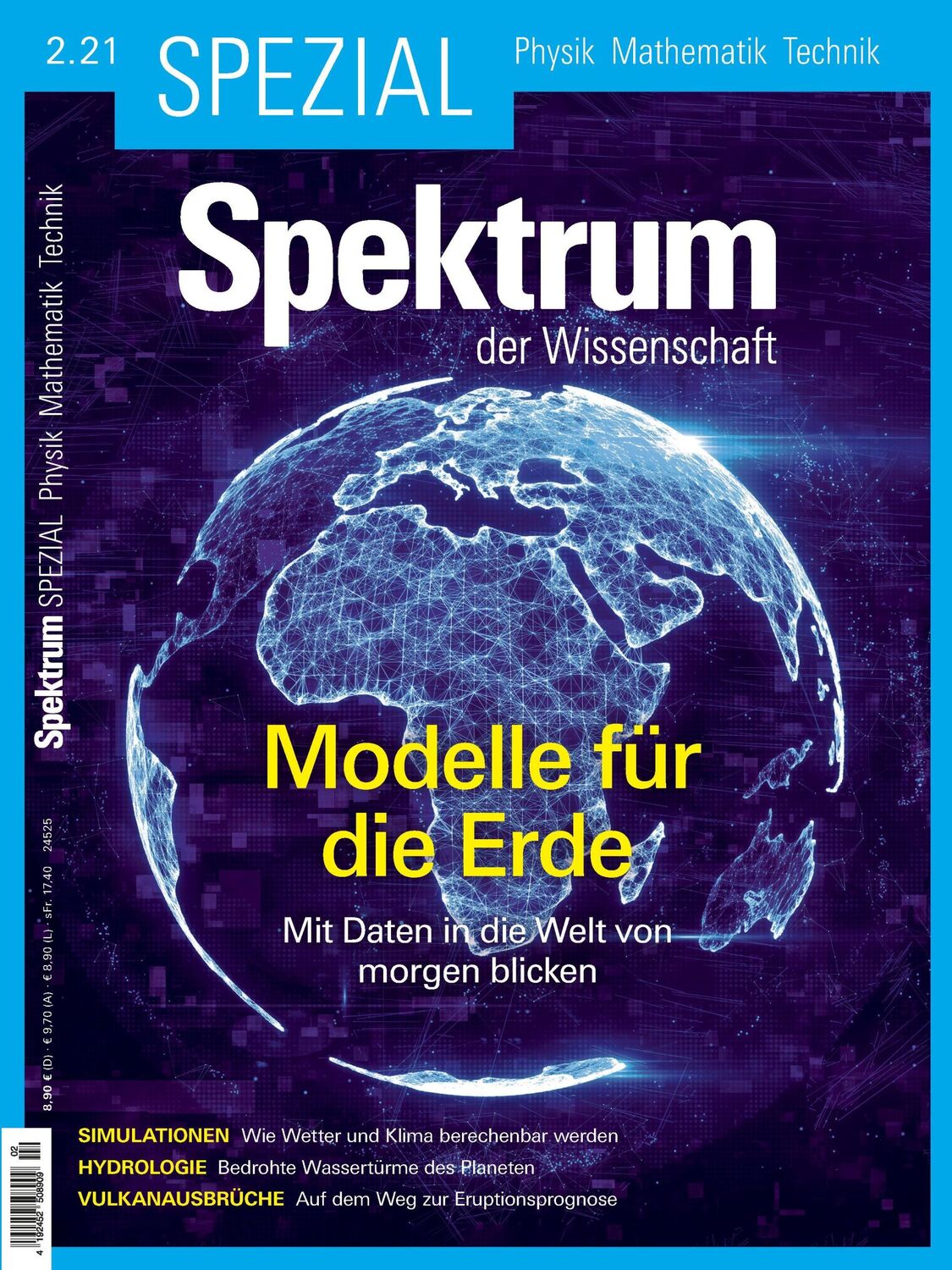 Cover: 9783958925168 | Spektrum Spezial - Modelle für die Erde | Spektrum der Wissenschaft