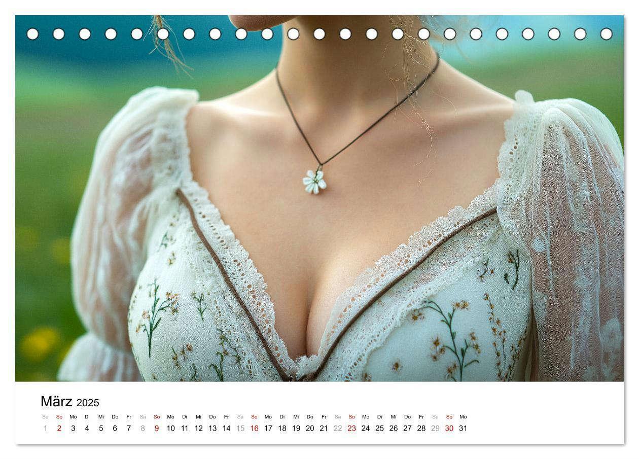 Bild: 9783457208168 | Dirndl Dekollete Kalender ¿ Traditionelle Tracht und bayerische...