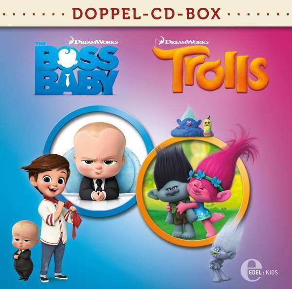 Cover: 4029759125051 | Boss Baby & Trolls-Doppel-Box-Kino-Hörspiele, 2 Audio-CD | Audio-CD