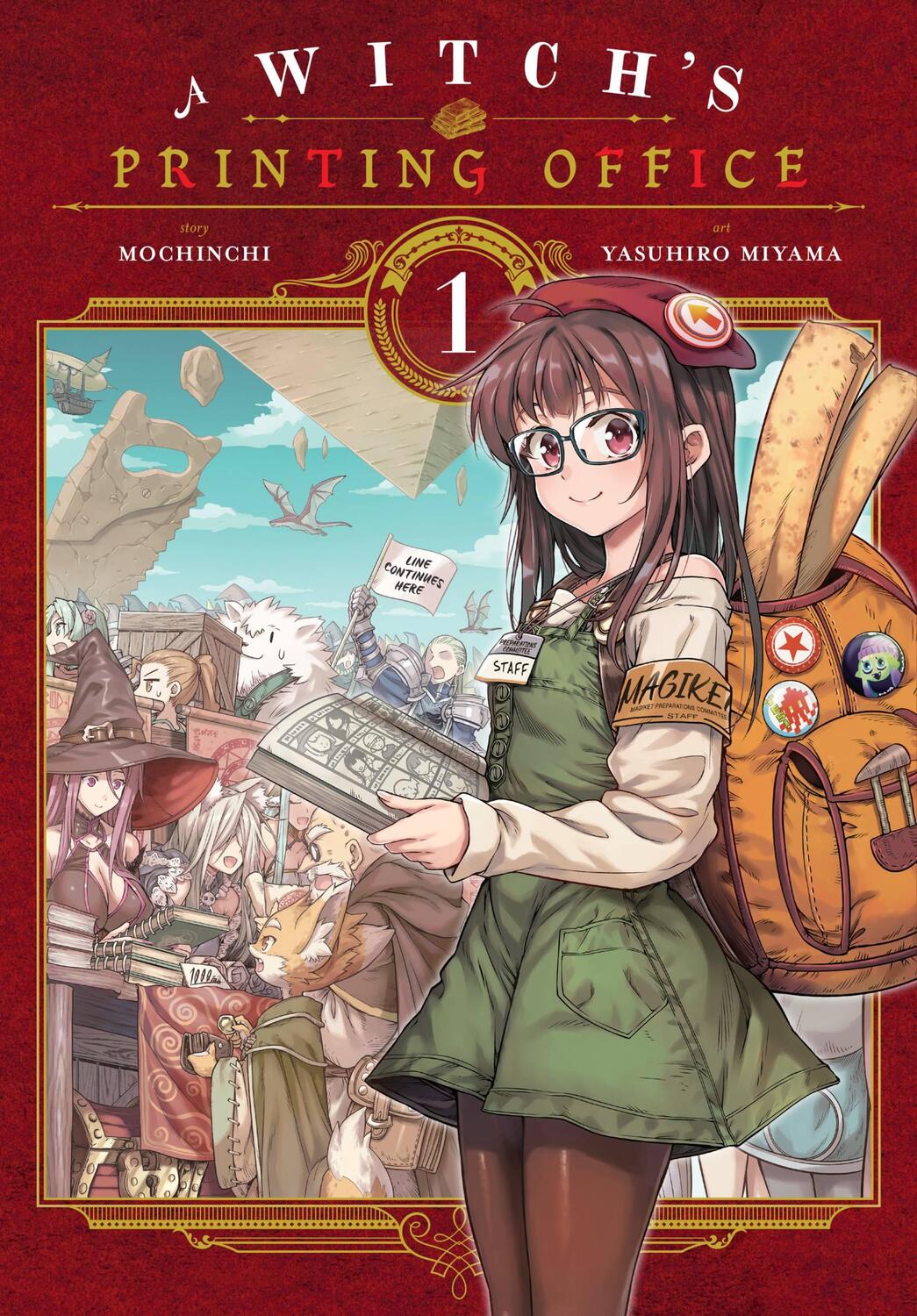Cover: 9781975331467 | A Witch's Printing Office, Vol. 1 | Mochinchi | Taschenbuch | Englisch