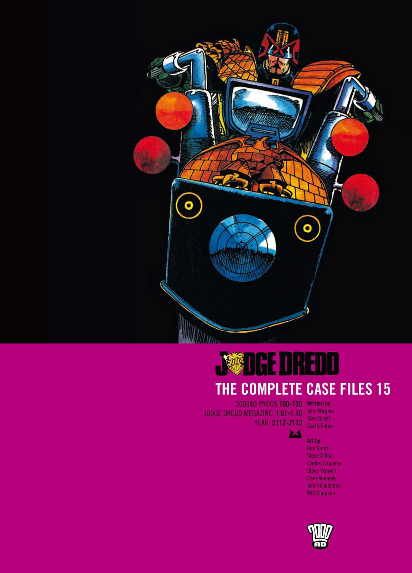 Cover: 9781906735449 | Judge Dredd: The Complete Case Files 15 | Garth Ennis (u. a.) | Buch