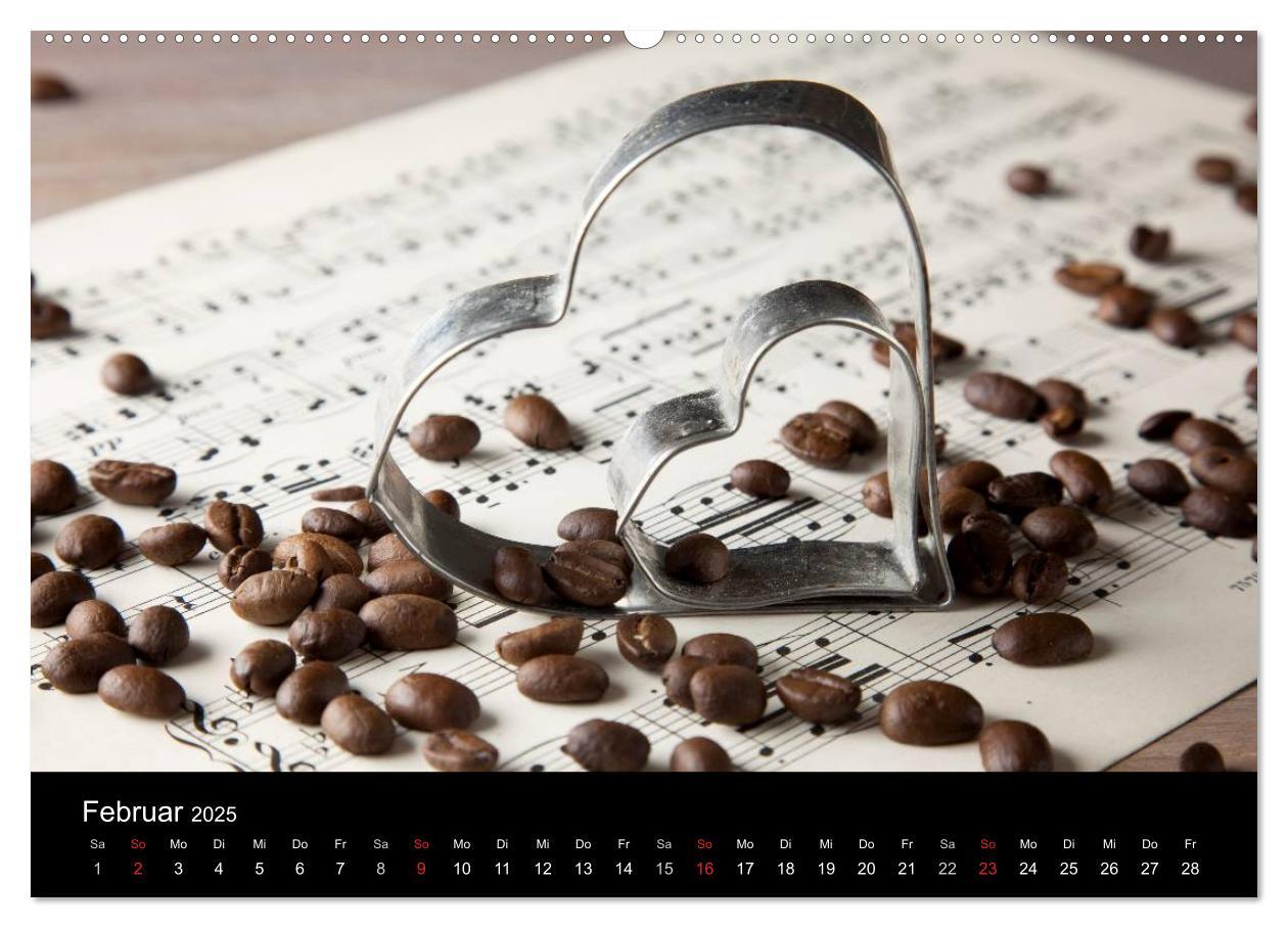 Bild: 9783435784400 | Kaffee &amp; Schokolade (Wandkalender 2025 DIN A2 quer), CALVENDO...