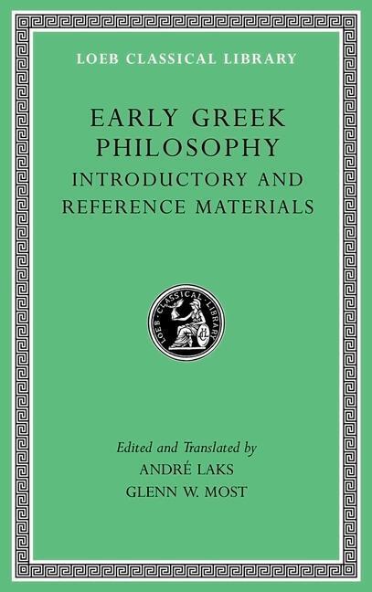 Cover: 9780674996540 | Early Greek Philosophy, Volume I | Glenn W. Most | Buch | Gebunden