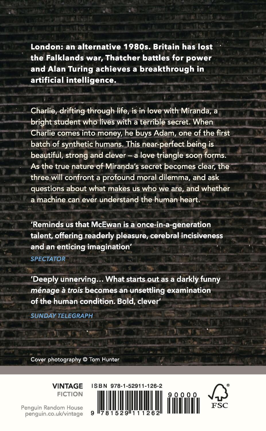Rückseite: 9781529111262 | Machines Like Me | Ian McEwan | Taschenbuch | A-format paperback