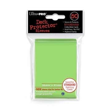 Cover: 74427840990 | Lime Green Protector (50) | Ultra Pro! | EAN 0074427840990
