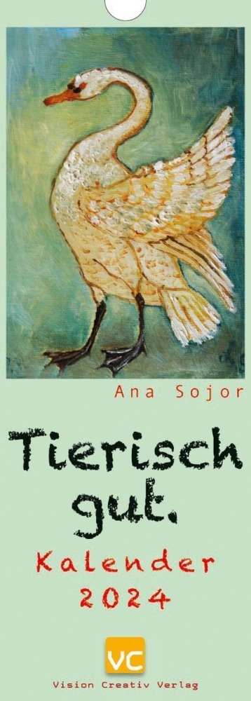 Cover: 9783948276294 | Tierisch gut. Kalender 2024 | Ana Sojor | Kalender | 14 S. | Deutsch