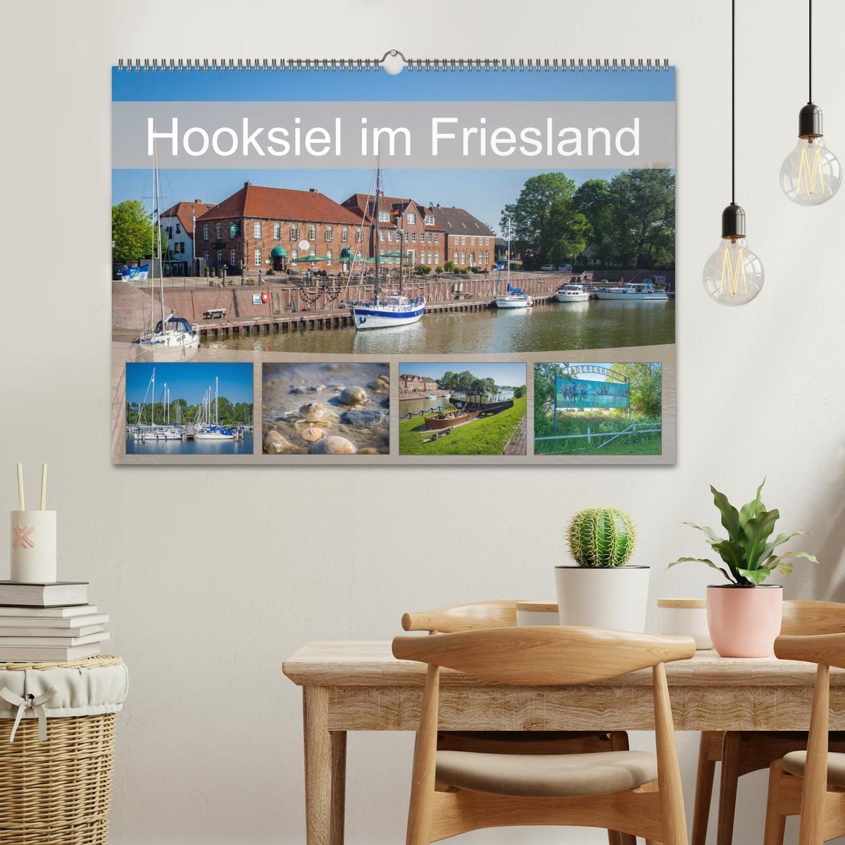 Bild: 9783435425891 | Hooksiel im Friesland (Wandkalender 2025 DIN A2 quer), CALVENDO...