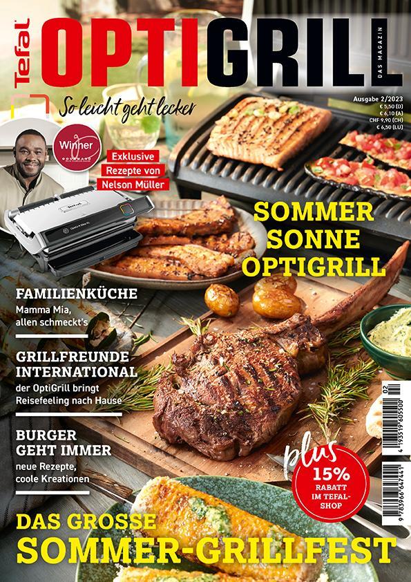 Cover: 9783966647441 | OptiGrill Magazin Heft Nr. 2-2023 So leicht geht lecker. Das grosse...