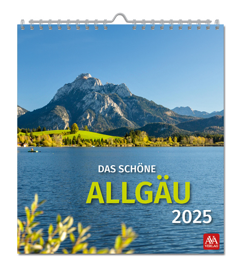 Cover: 9783985160570 | Allgäu 2025 | Postkartenkalender | AVA-Verlag Allgäu GmbH | Kalender