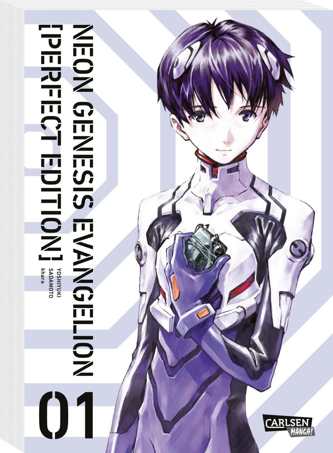 Cover: 9783551775450 | Neon Genesis Evangelion - Perfect Edition 1 | Yoshiyuki Sadamoto