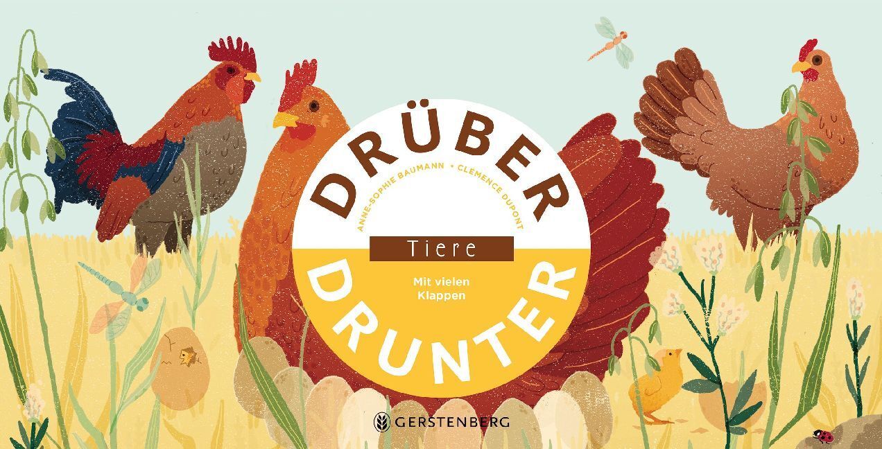 Cover: 9783836956352 | Drüber &amp; drunter - Tiere | Anne-Sophie Baumann | Buch | 10 S. | 2018
