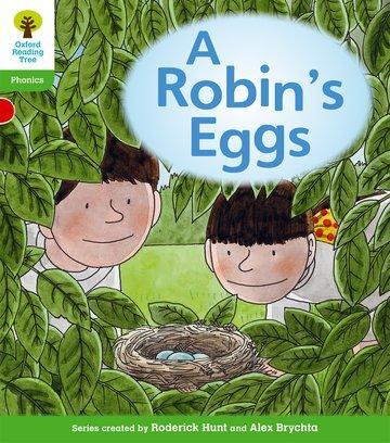 Cover: 9780198485131 | Oxford Reading Tree: Level 2: Floppy's Phonics Fiction: A Robin's Eggs