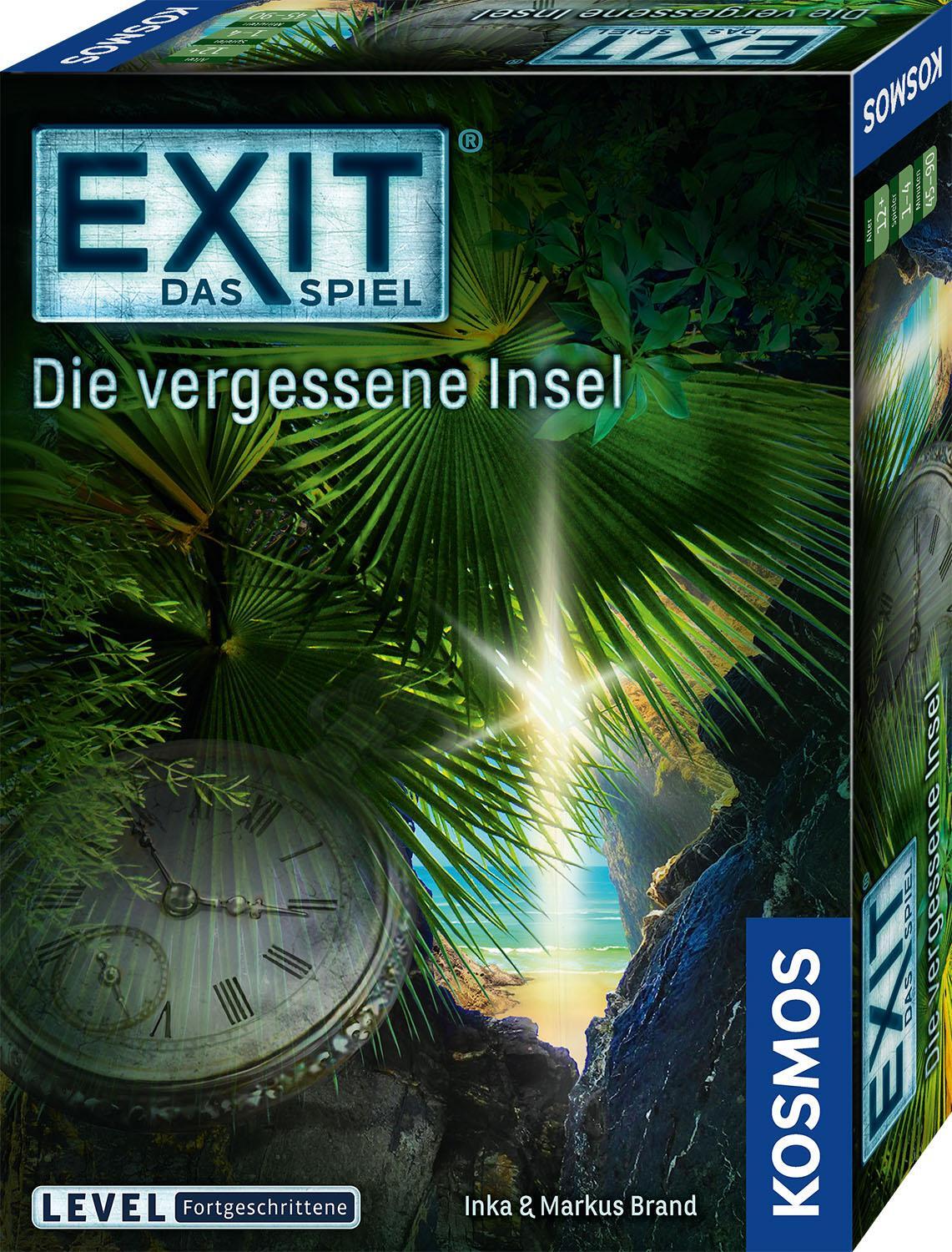 Cover: 4002051692858 | Exit - Die vergessene Insel | Das Spiel für 1-6 Spieler | Spiel | 2017