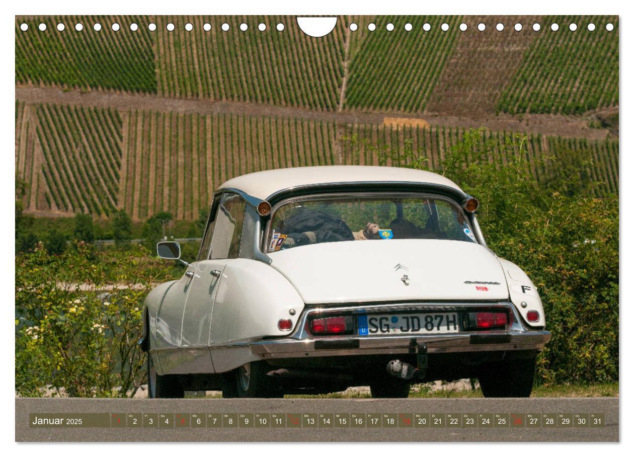 Bild: 9783435193615 | Citroën DS Göttin im Mittelrheintal (Wandkalender 2025 DIN A4...