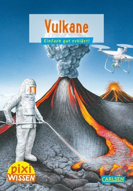 Cover: 9783551241863 | Pixi Wissen 6: Vulkane | Einfach gut erklärt! | Brigitte Hoffmann