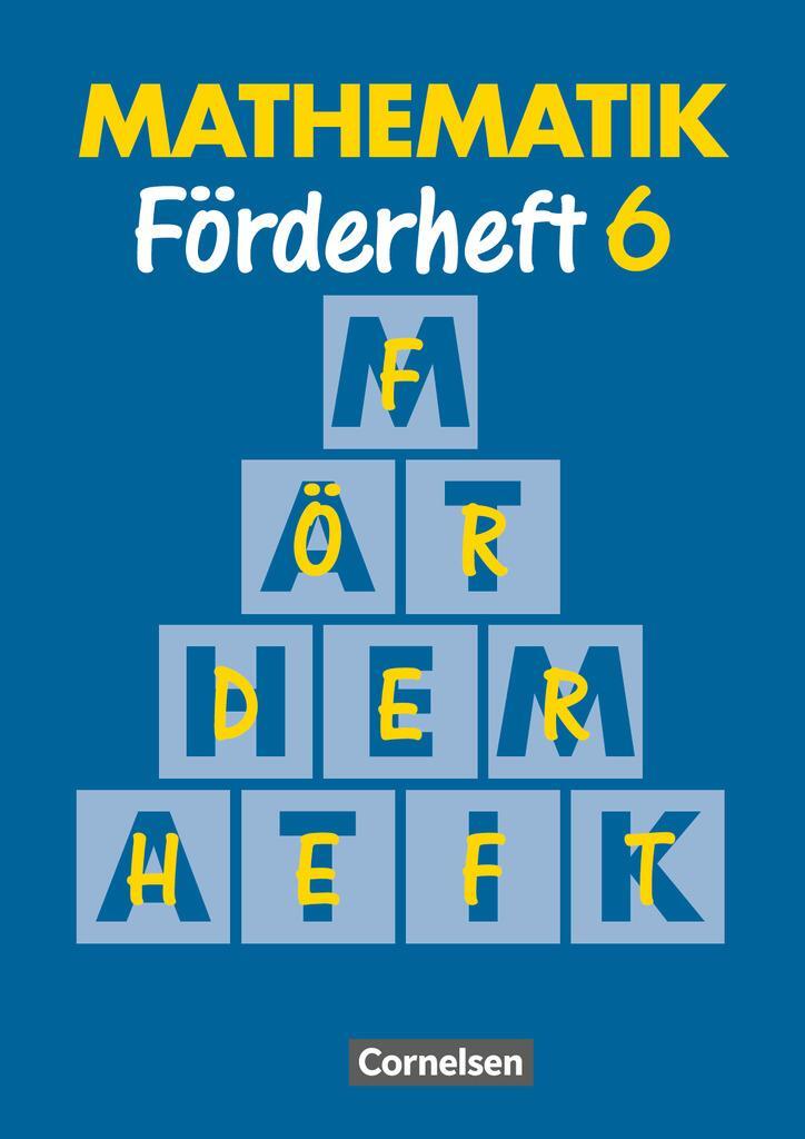 Cover: 9783464581568 | Mathematik für Sonderschulen Neu. Förderheft 6 | Thomas Spiekermann