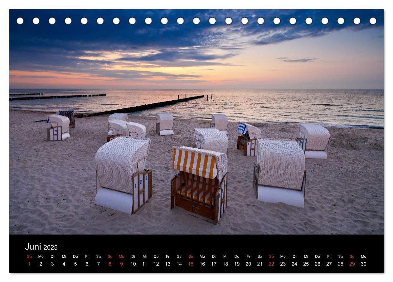 Bild: 9783435716791 | Unterwegs an der Küste der Ostsee (Tischkalender 2025 DIN A5 quer),...