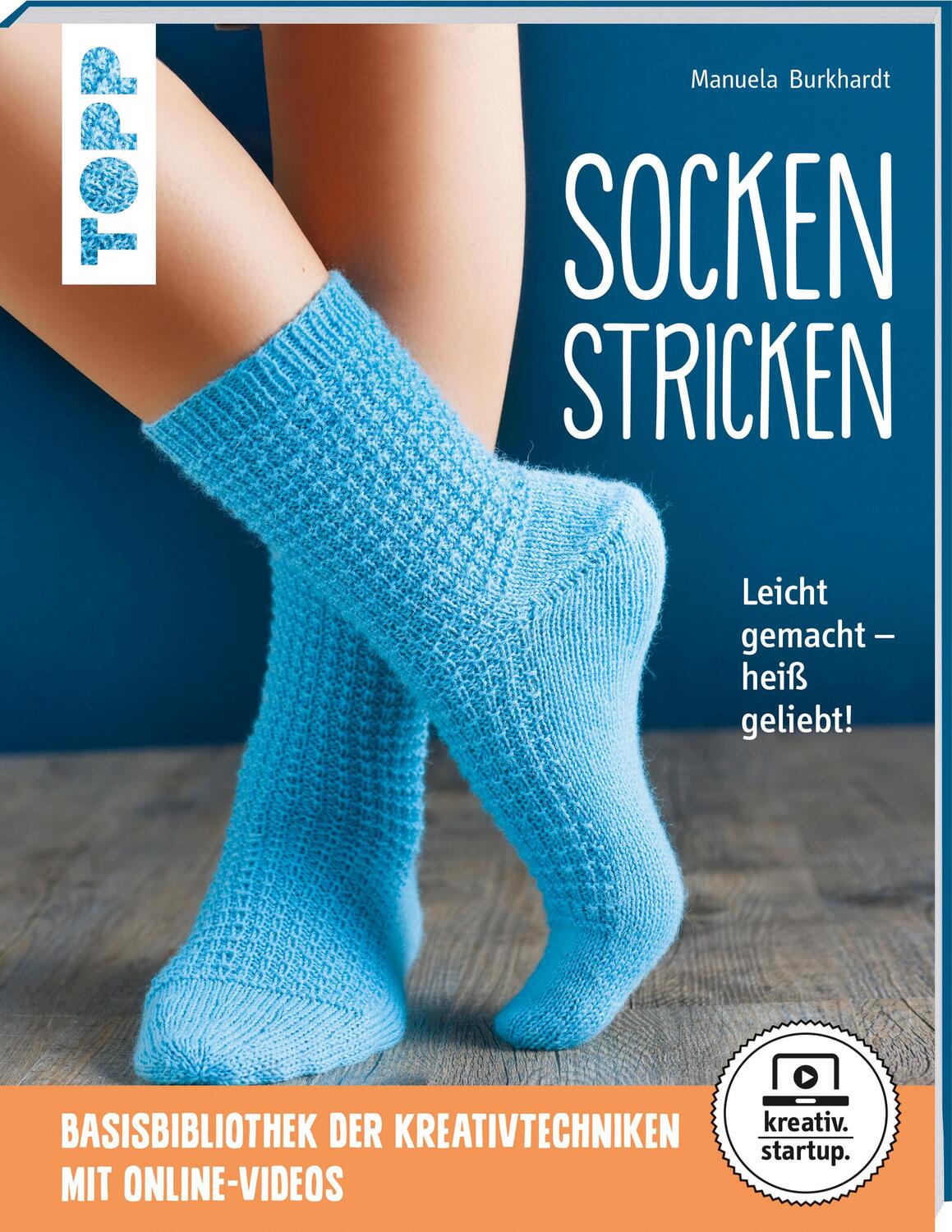 Cover: 9783772481826 | Socken stricken (kreativ.startup.) | Manuela Burkhardt | Taschenbuch