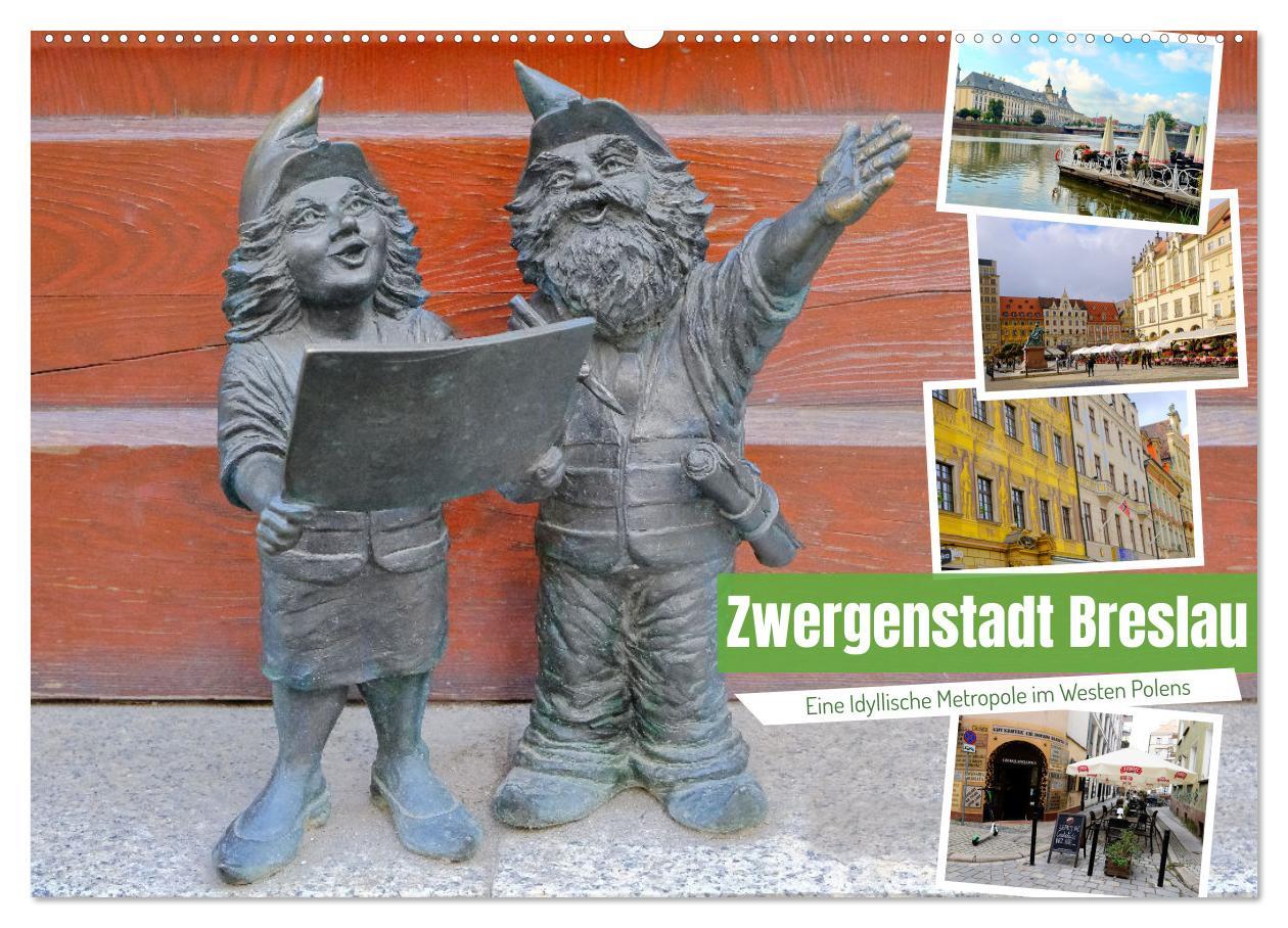 Cover: 9783383902338 | Zwergenstadt Breslau (Wandkalender 2025 DIN A2 quer), CALVENDO...